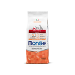 Сухой корм для взрослых собак мелких пород из лосося с рисом Monge Dog Speciality Line Monoprotein Mini 7,5кг