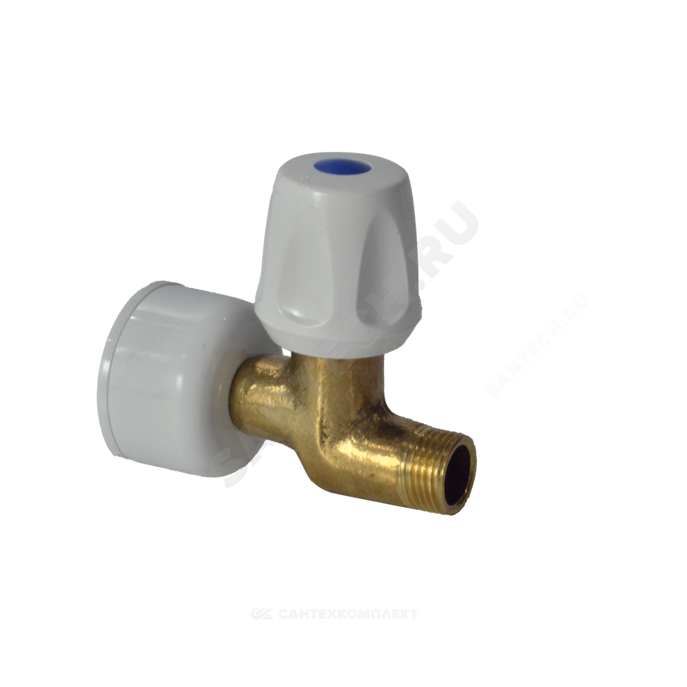 Кран для писсуара латунь 1/2" резиновый затвор