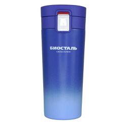 Термокружка Biostal Crosstown (0,4 литра) с фильтром, синяя