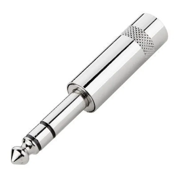 Seetronic ST202 Кабельный разъем 1/4" Jack 6.35 мм, 3-х контактный (стерео)