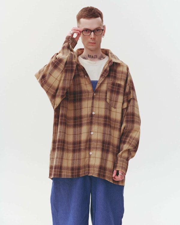 Рубашка Cowboy Shirt бежевая - фото 2