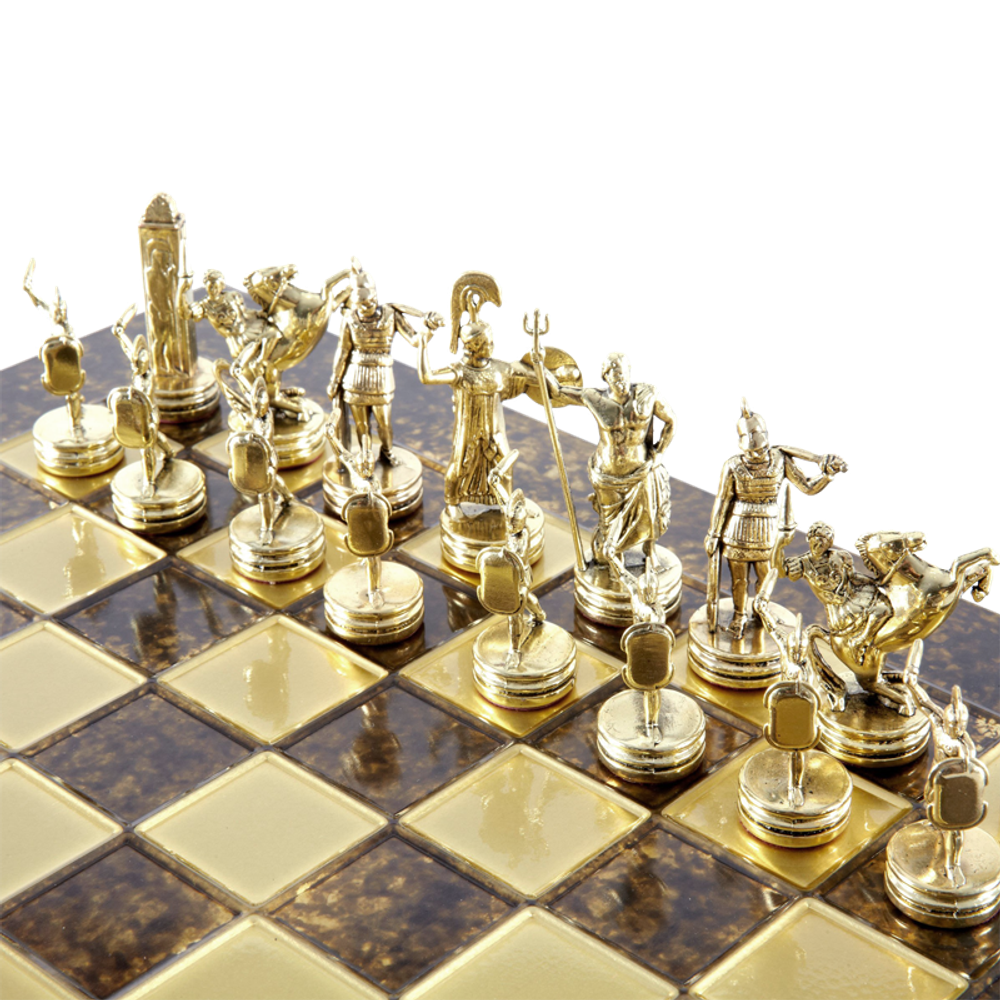 Manopoulos Шахматный набор Троянская война