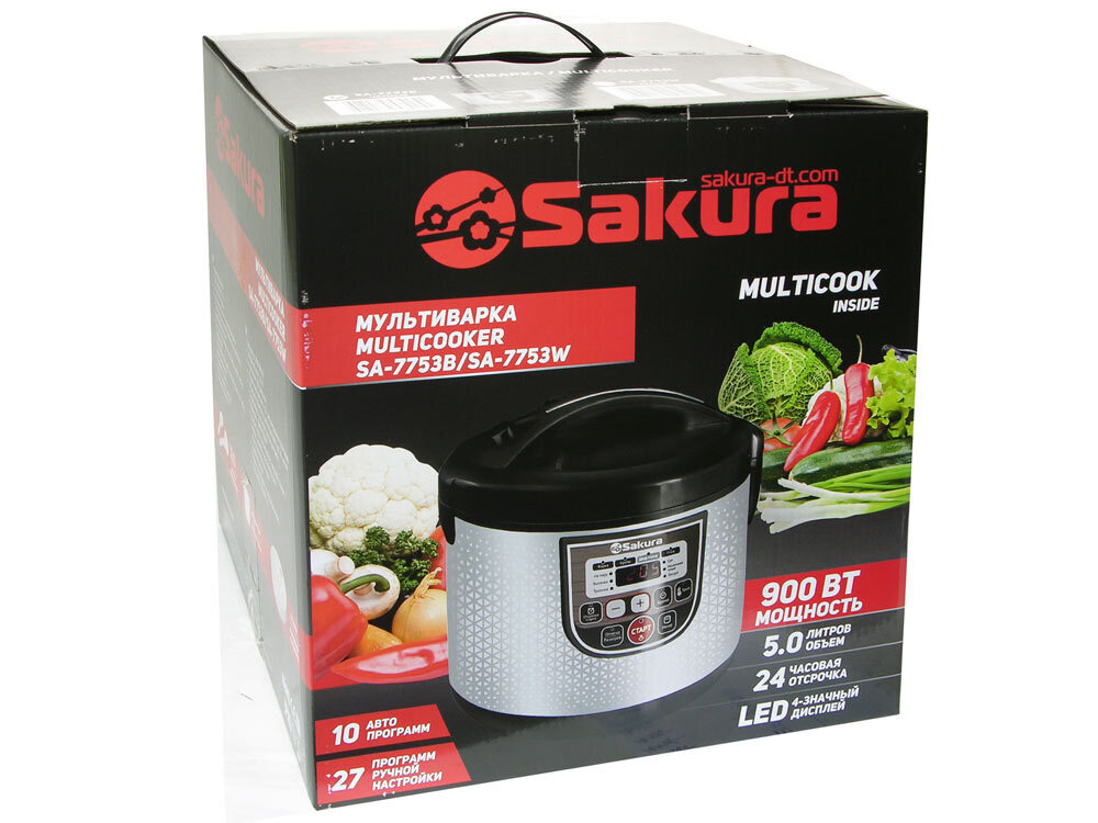 Мультиварка 5л 37 программ SA-7753B