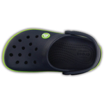 Детские сабо Crocs Crocband Navy/Volt Green