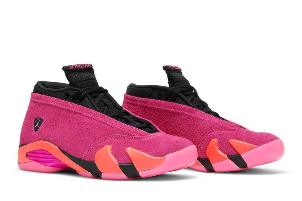 Кроссовки Jordan Air Jordan 14 Retro Low "Shocking Pink" (Женская размерная сетка)