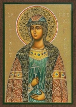 Икона "Глеб благоверный князь" 6х9 на МДФ-6