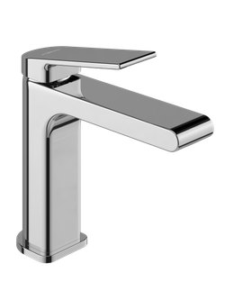 Смеситель для раковины STWORKI Ольборг S20010CR + донный клапан SD-001CR хром