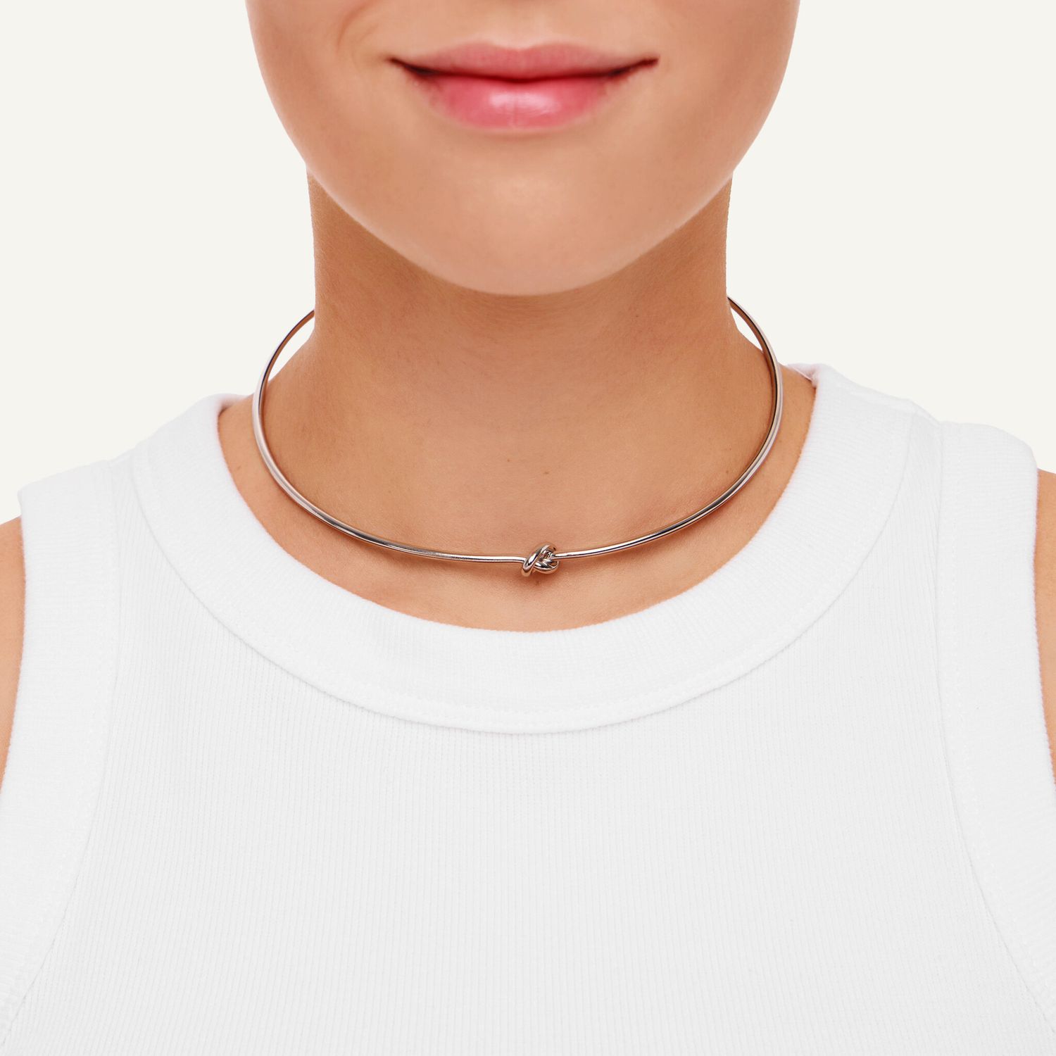 Колье Bundle Up Necklace - Silver