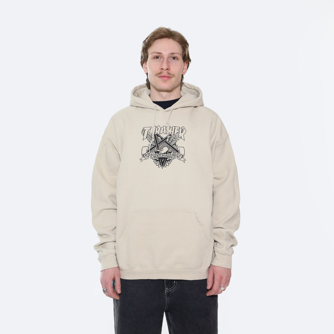 Купить Худи Thrasher Eaglegram Hood (sand)