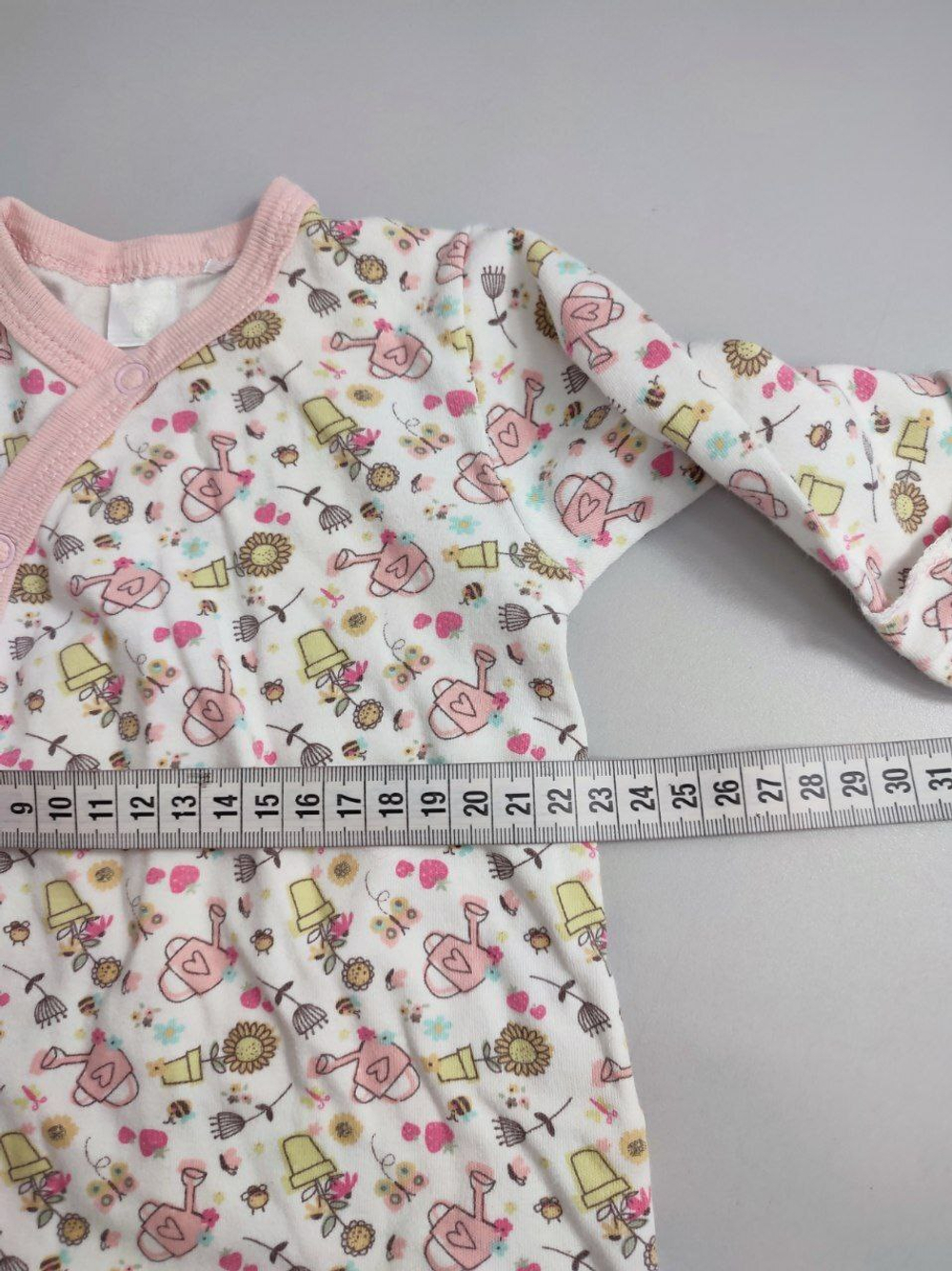 Слип с красивым принтом на 0/3 месяца