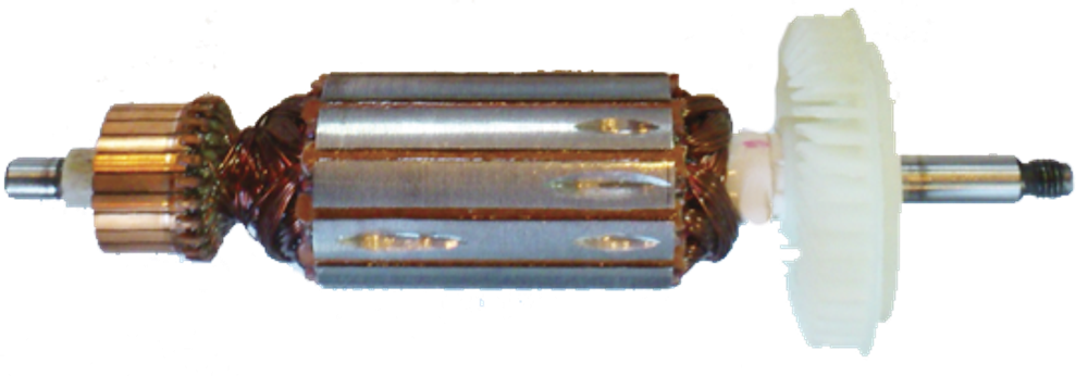 Якорь мшу Bosch GWS 14-125 (резьба, D:8/35/24.5/7-мм, L:175-мм, а: 1604010650) [AEZ]