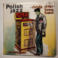 Винтажная виниловая пластинка LP Vistula River Brass Band Entertainer (Польша 1977)
