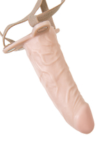 Фаллопротез LoveToy поясной телесный 15 см