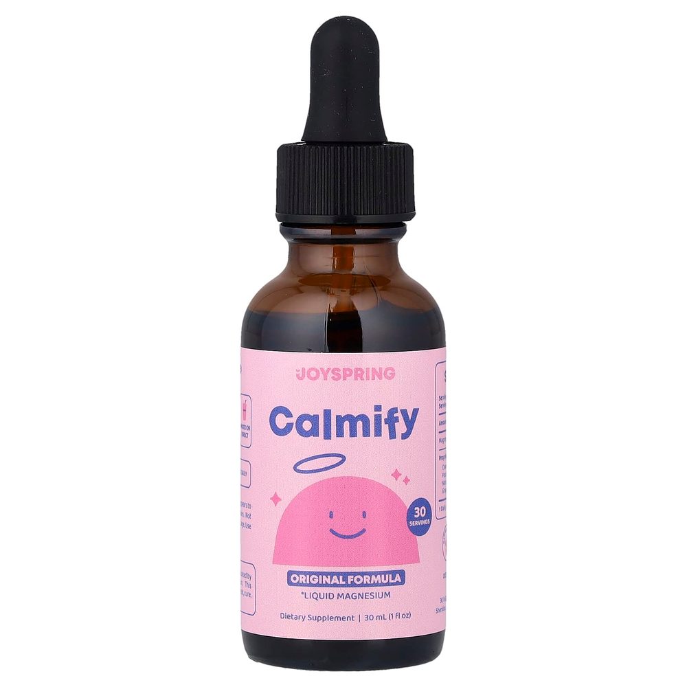 JoySpring, Calmify, жидкий магний, 30 мл (1 жидк. унц.)
