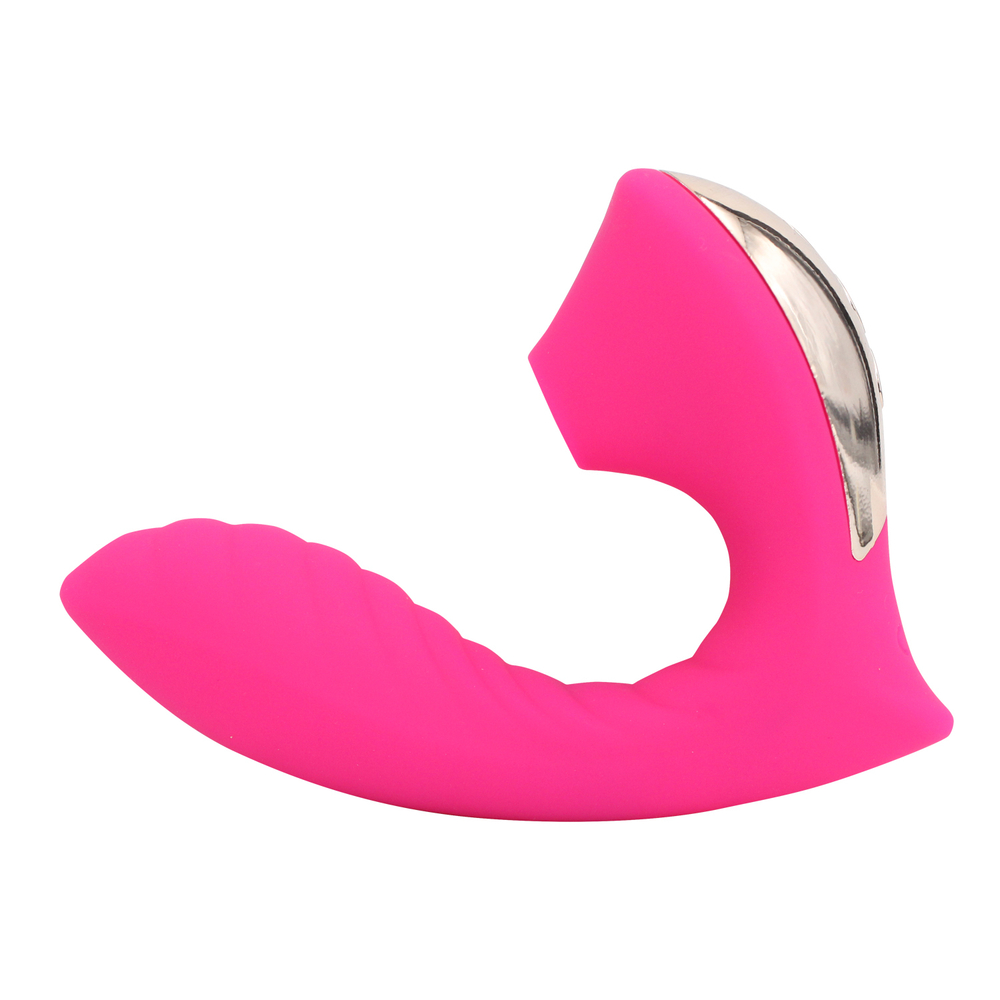 Вибромассажёр Vander "Vaginal & Suction Lover", Розовый