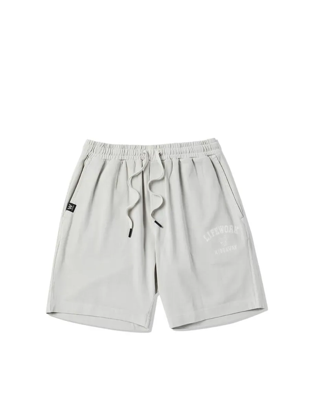 Пигментные шорты с арочной надписью
