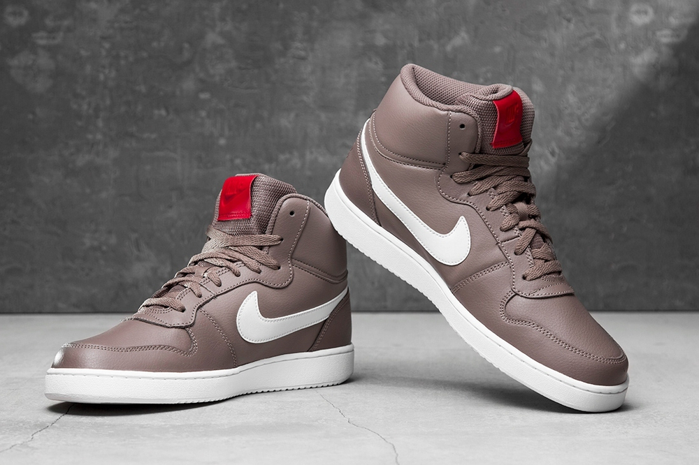 Кеды Nike Ebernon Mid Mink Brown (AQ1773-200)