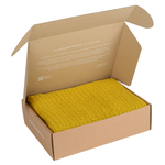 Плед вязаный горчичного цвета Essential,  130х180 см