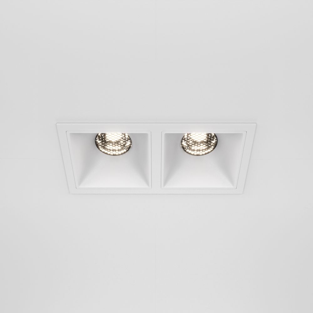 Светильник встраиваемый светодиодный Maytoni   DL043-02-10W4K-D-SQ-W