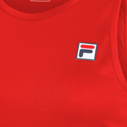 Женская теннисная майка Fila Alma Tank Top Women - Red, Dark Blue