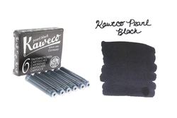 Набор картриджей для перьевой ручки Kaweco Pearl Black (10000257) 6 шт. в картонной упаковке