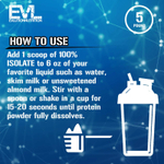 EVLution Nutrition, 100% изолят протеина, шоколадно-арахисовая паста, 2,268 кг (5 фунтов)