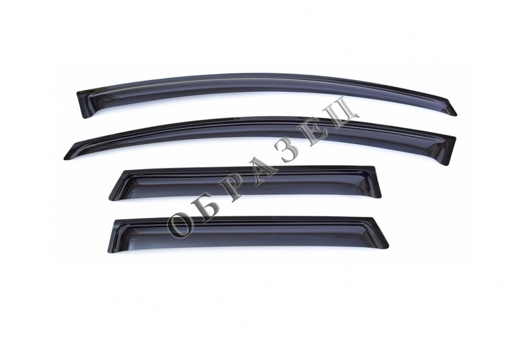 Дефлекторы боковых окон SIM для Hyundai Grand Santa Fe (2013-) арт.SHYSAN1332
