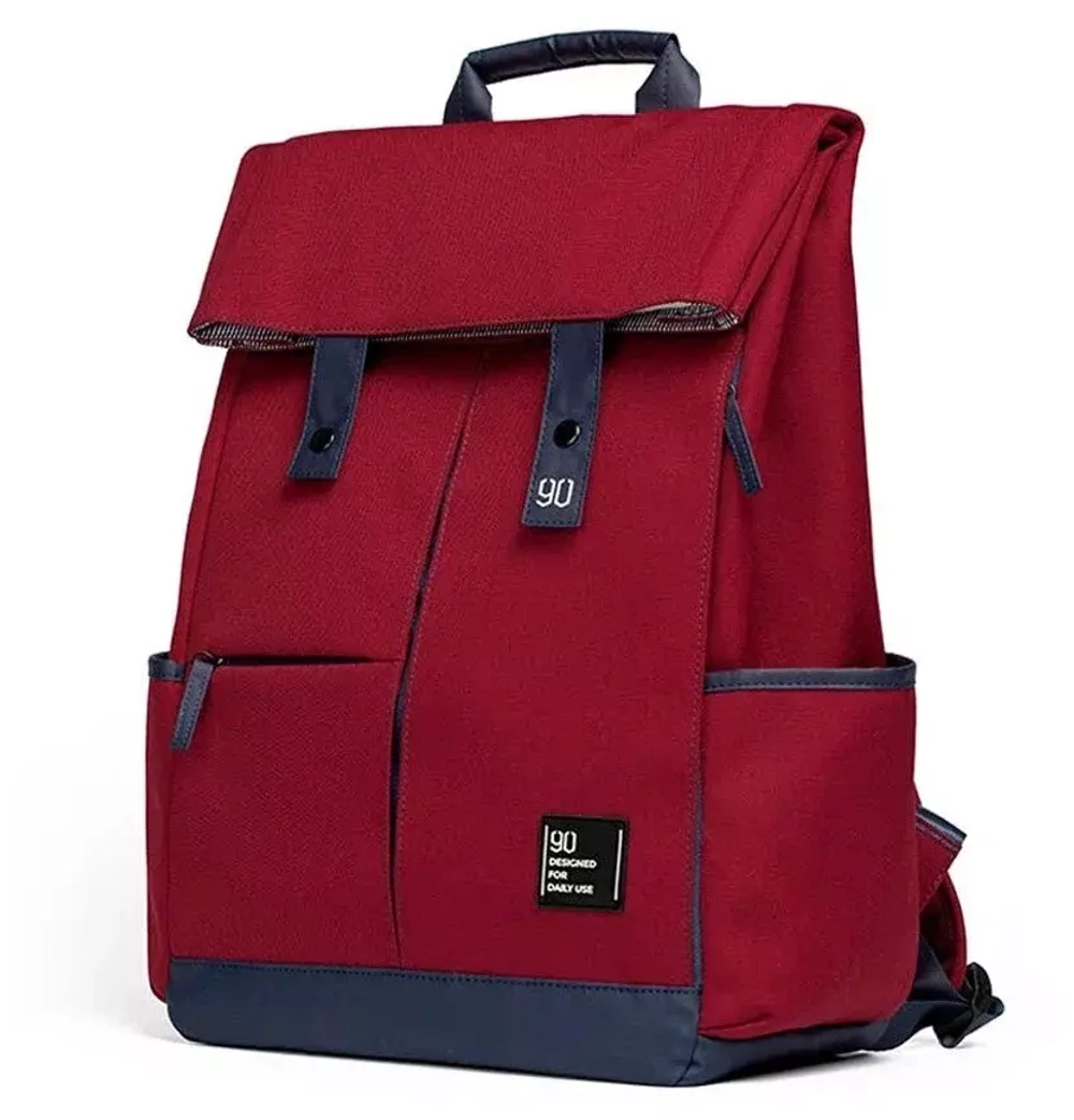 Рюкзак 90 Points Vibrant College Casual Backpack, красный