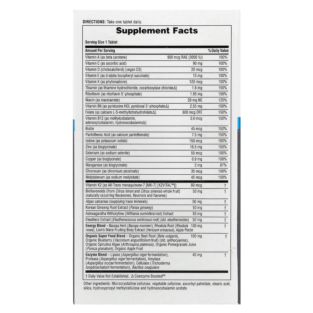 NaturesPlus, His Journey, Once Daily Multi, 30 таблеток