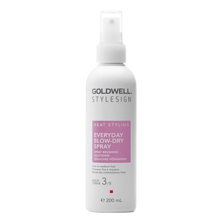Goldwell Stylesign Everyday Blow-dry Spray - Термозащитный спрей для укладки, профессиональный стайлинг, защита для волос, 200 мл