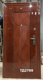 Дверь металлическая Б/У 205(в) х 96(ш) Входная