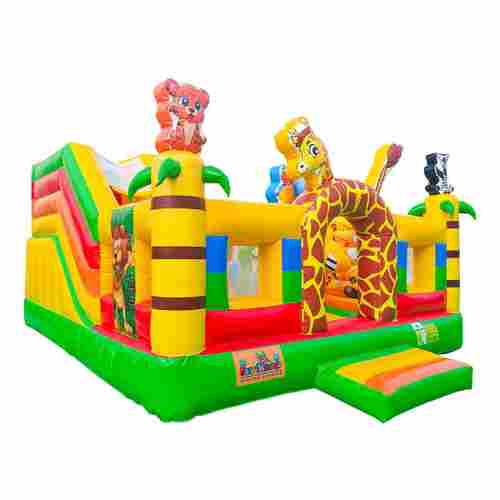 Коммерческий надувной батут «Сафари-экскурсия 3», 5x5x2.8 м.