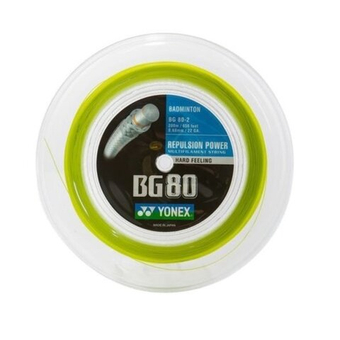 Струны для бадминтона Yonex BG 80 (200 m) - yellow
