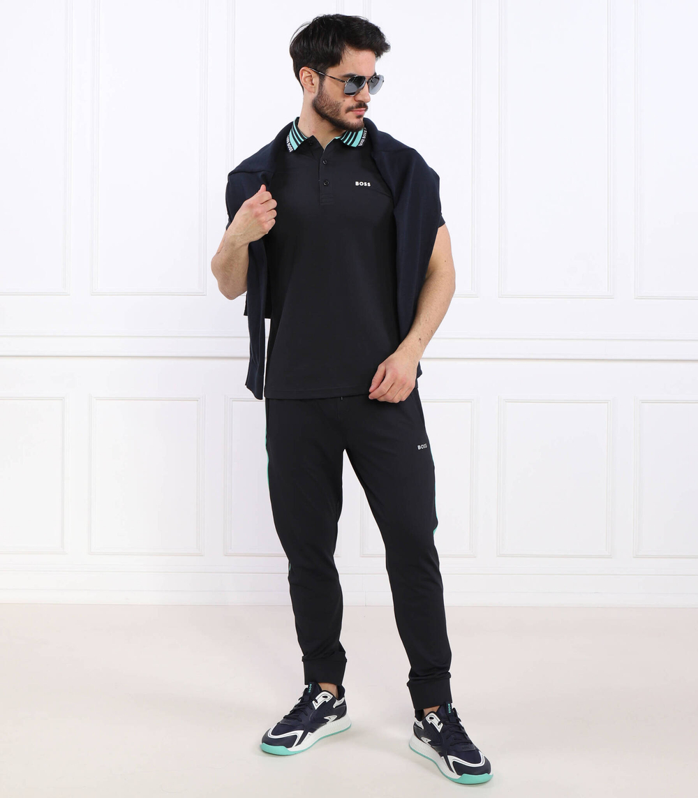 Поло BOSS GREEN - темно-синий(50488270)