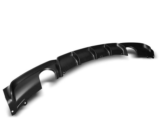 Диффузор заднего бампера под двойной выхлоп для BMW F30