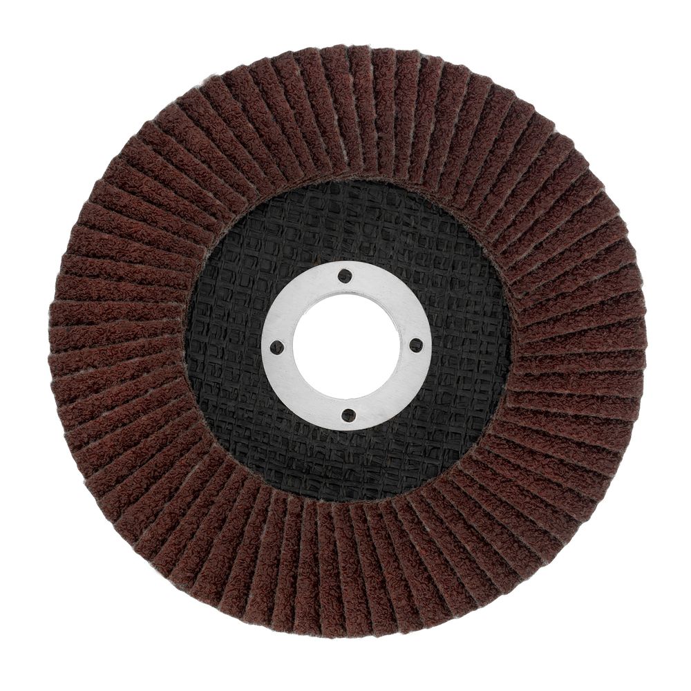 Круг лепестковый торцевой прямой, P 40, 125 х 22.2 мм Matrix, 74042