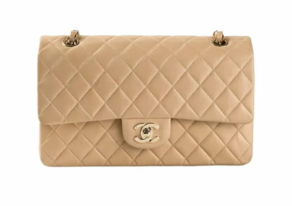 Женская сумка Chanel Timeless Jumbo бежевый