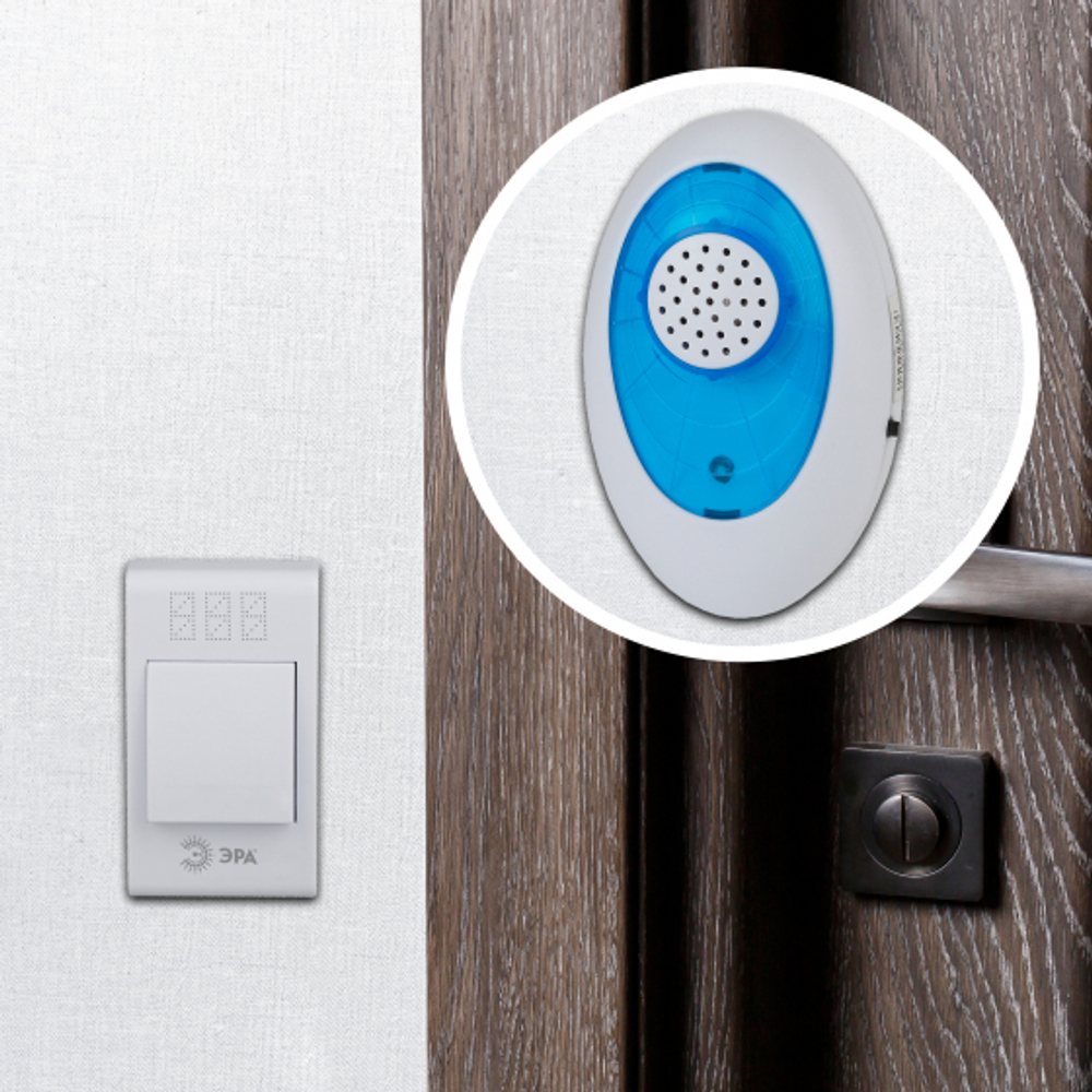 Звонок беспроводной ЭРА А01 аналоговый