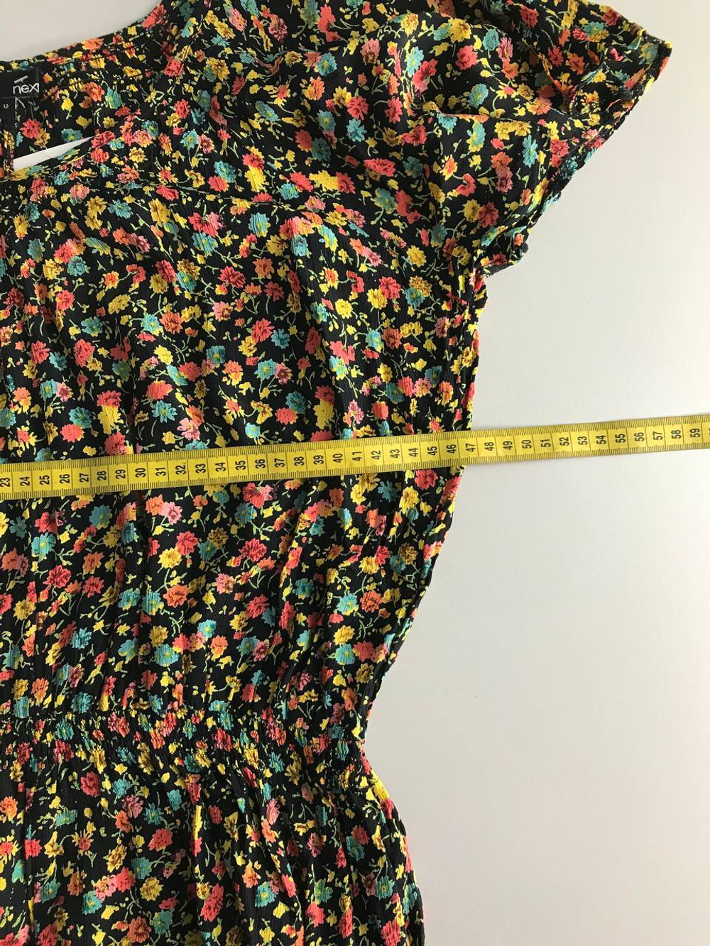 Платье Next для дружеских встреч, маркировка 12, визуально на 48/50 размер