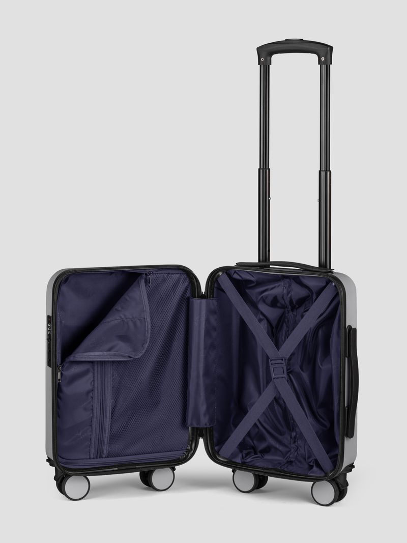 Чемодан Bonle размер XS Серебристый