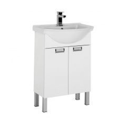 Тумба с раковиной Aquanet Адель 60 белый