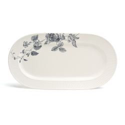 БЛЮДО ОВАЛЬНОЕ LEFARD "BLUE GARDEN" 35,5*19*2,5 СМ