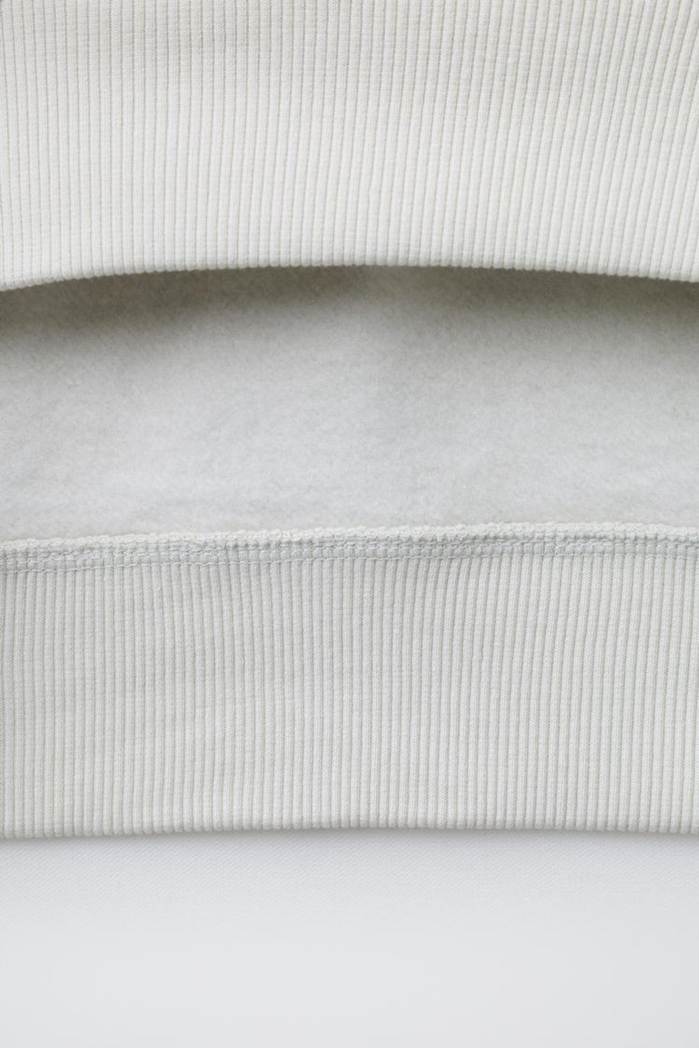 ZARA ТОЛСТОВКА С КАПЮШОНОМ И НАДПИСЬЮ, ЭКРЮ