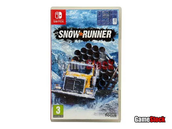 SnowRunner (Nintendo Switch, Полностью на русском языке, Б/У)