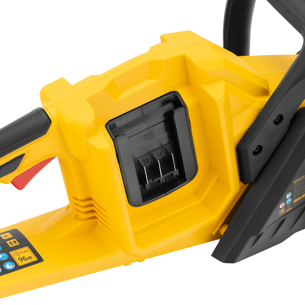 Цепная пила аккумуляторная бесщет. RCS400-36, Li-ion, 36 В, 4 Ач, шина 400 мм// Denzel