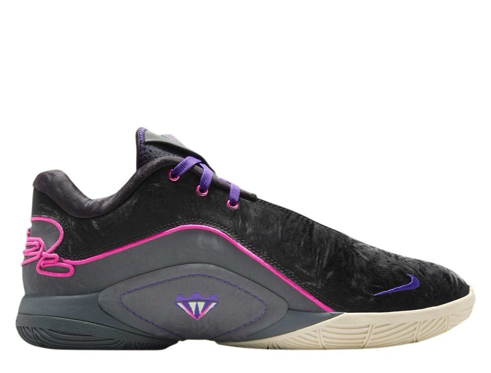 Баскетбольные кроссовки  Nike LeBron XXII “Blacklight” Black/Laser Fuchsia-Dark Grey-Field Purple-Guava Ice
