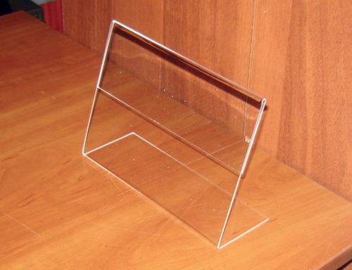 Менюхолдер (тейбл тент) А5 L-обр горизонт