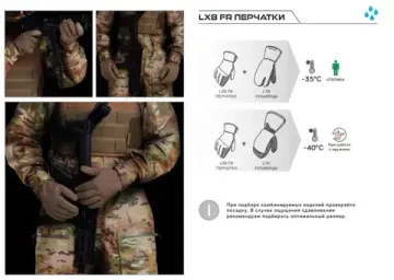 LXB FR Перчатки Триада-ТКО Умбра