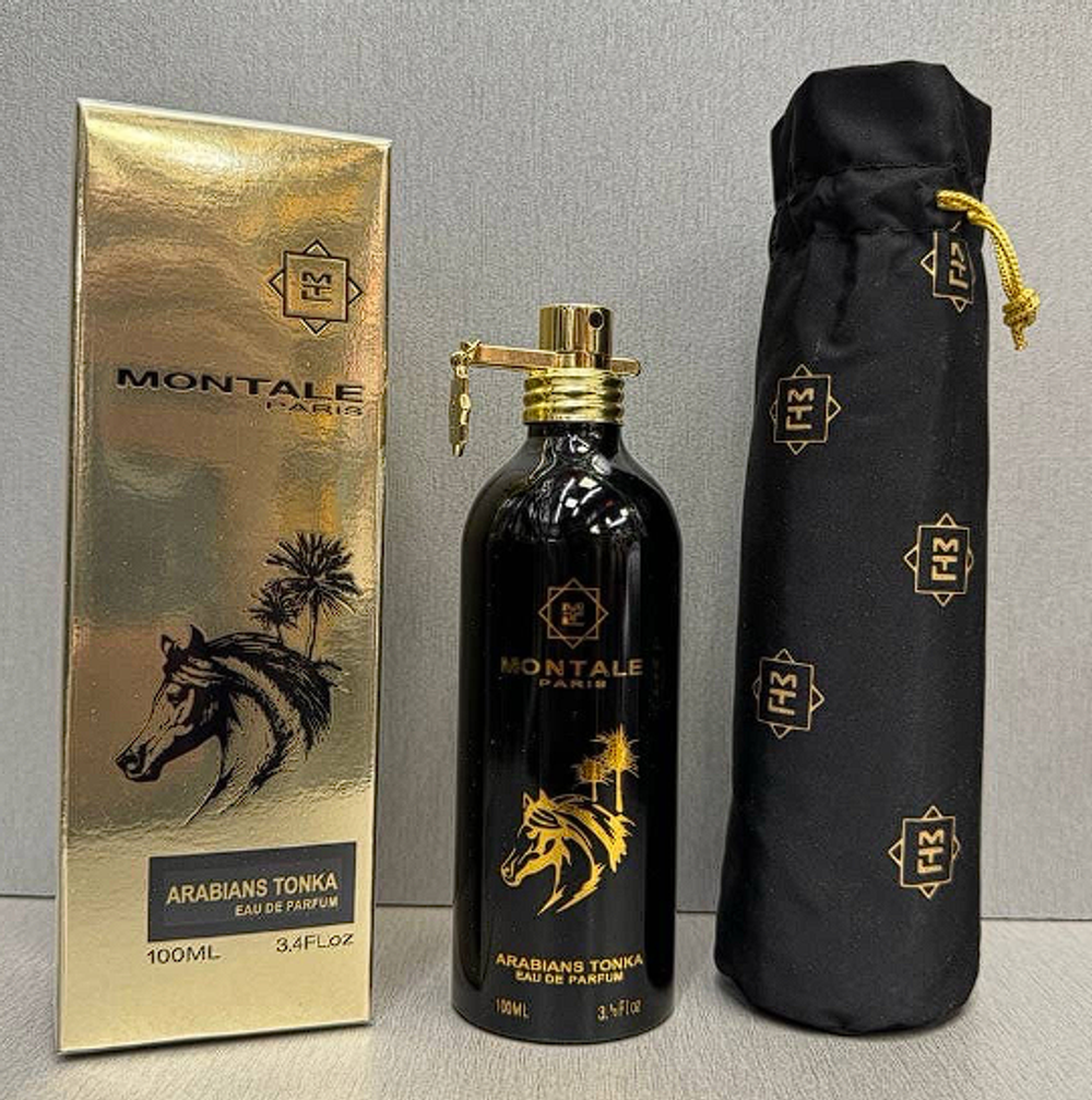 Montale Arabians Tonka 100ml (Коробка парфюма без слюды, парфюм новый, распаковка для фото)
