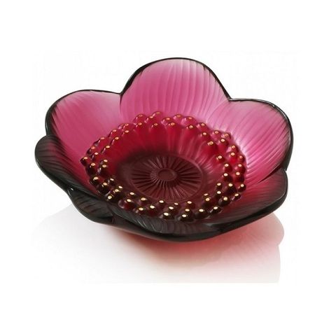 Мелочница Anemone красная Lalique [Арт. 10115300]